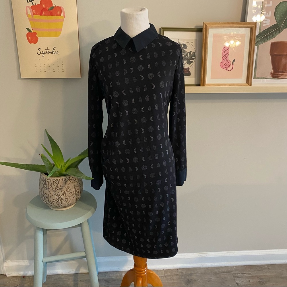 Modcloth Moon Phase Midi Dress